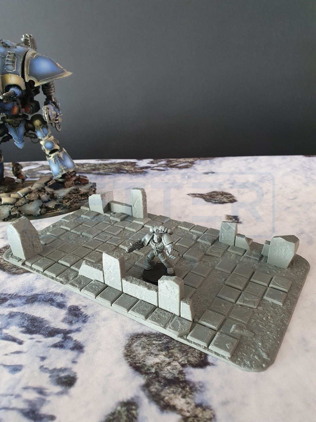 City Ruins - Set 2 WTC compatible competitive tabletop Terrain