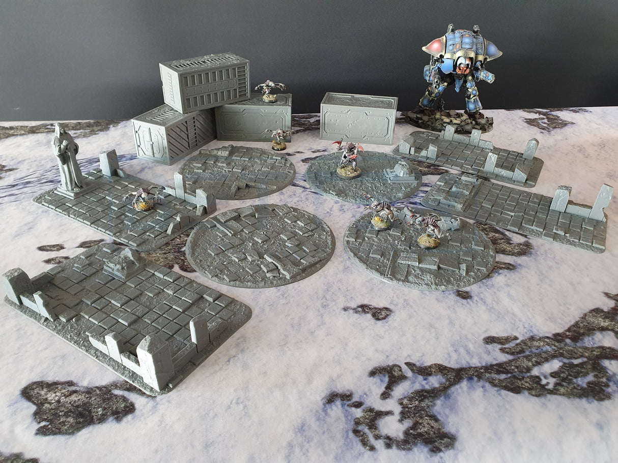 City Ruins - Set 2 WTC compatible competitive tabletop Terrain