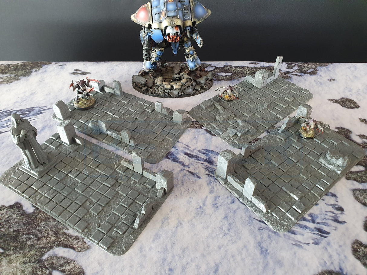 City Ruins - Set 2 WTC compatible competitive tabletop Terrain