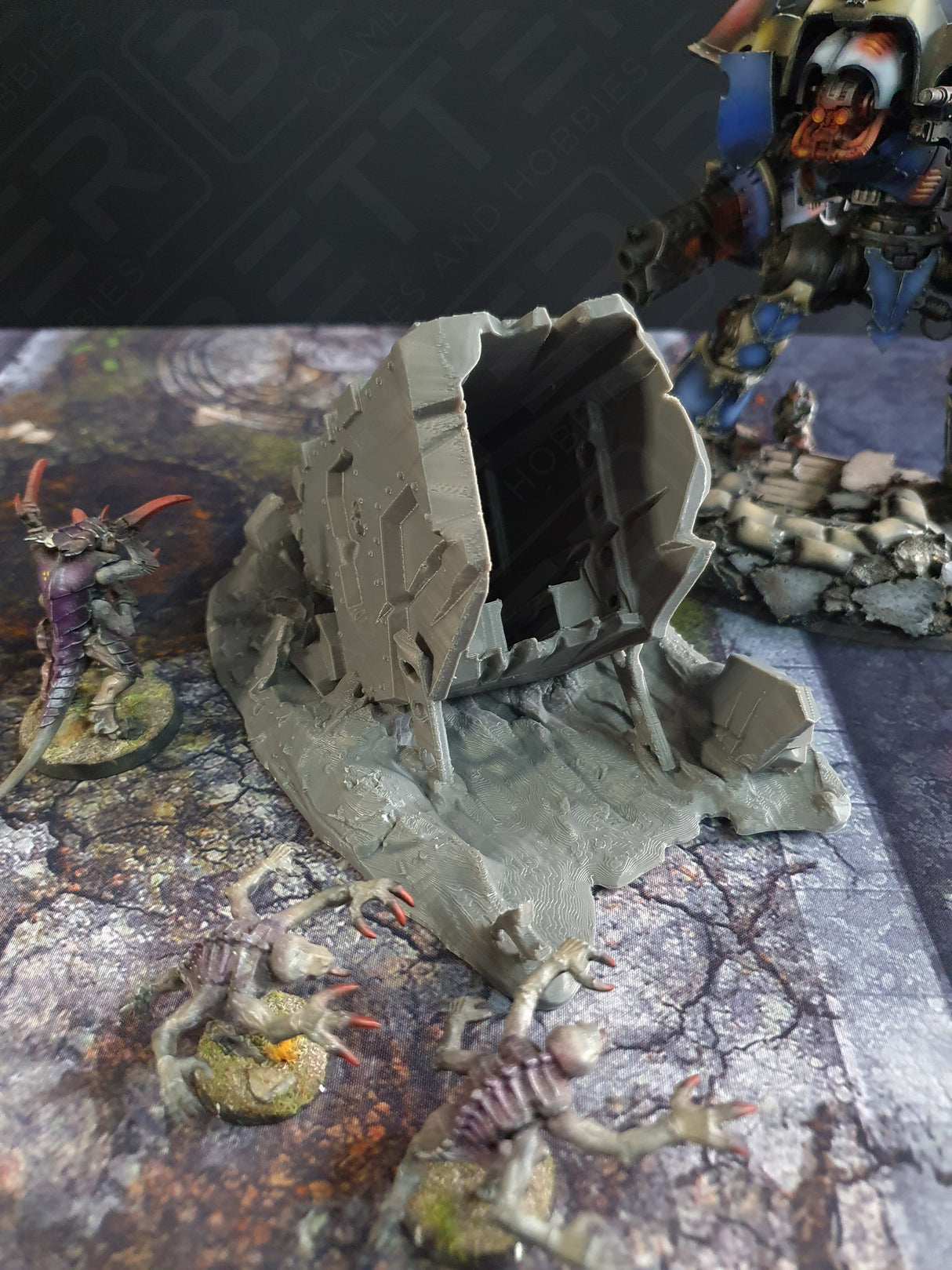 Crashed Vehicle