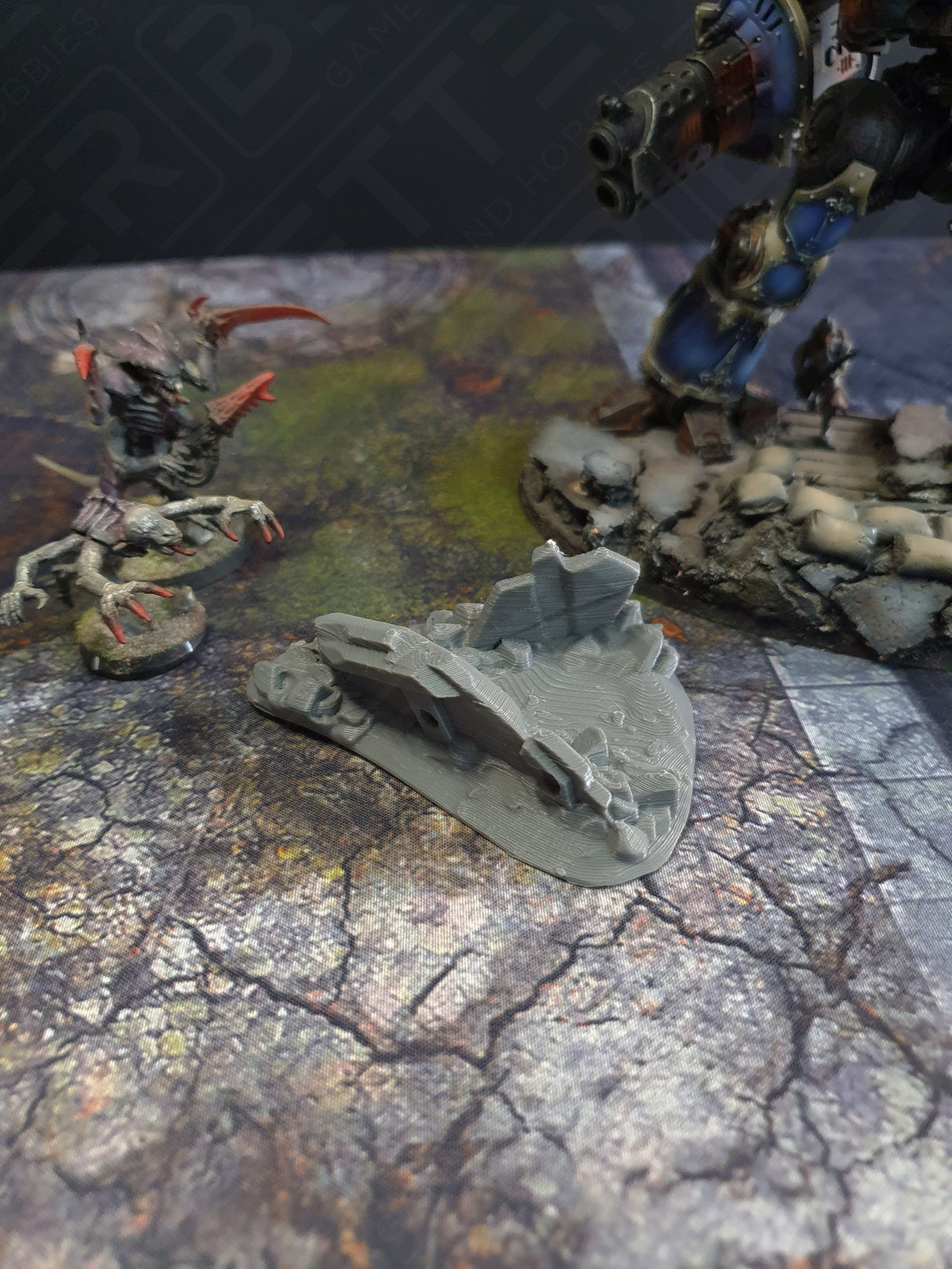 Crashed Vehicle