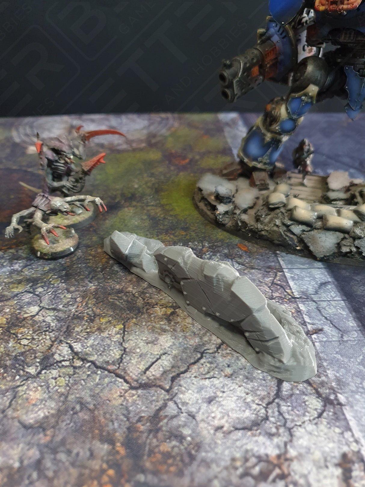 Crashed Vehicle