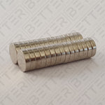 8mm x 2mm Round Rare Earth Neodymium Magnets, 30pcs