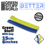 Green Stuff Tape 15cm (6 inches) WITH GAP