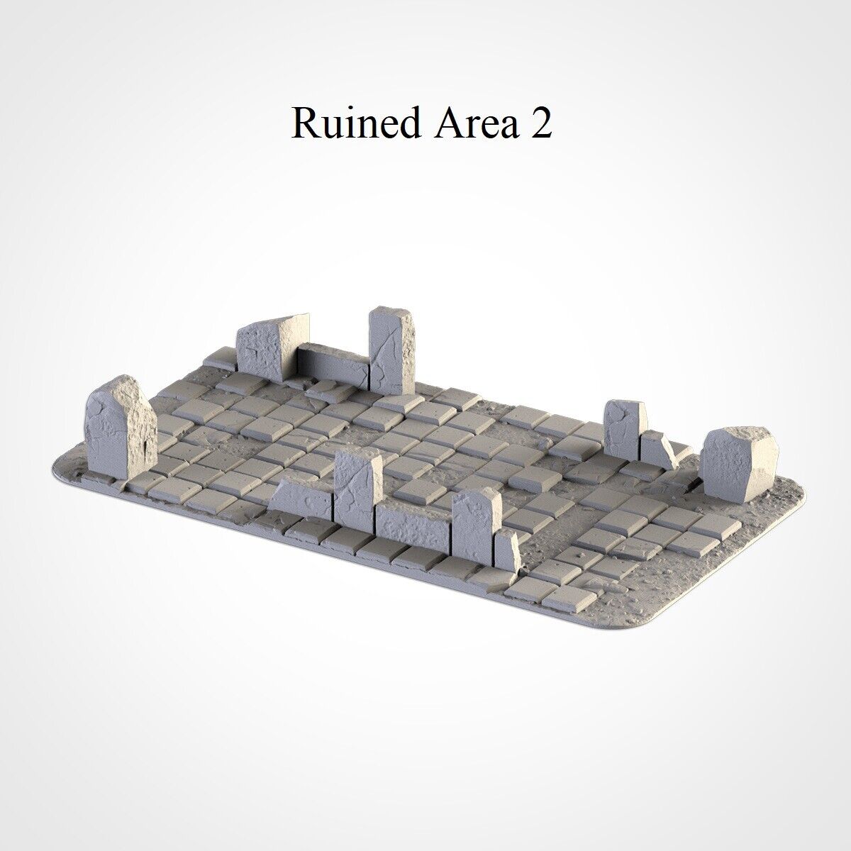 City Ruins - Set 2 WTC compatible competitive tabletop Terrain
