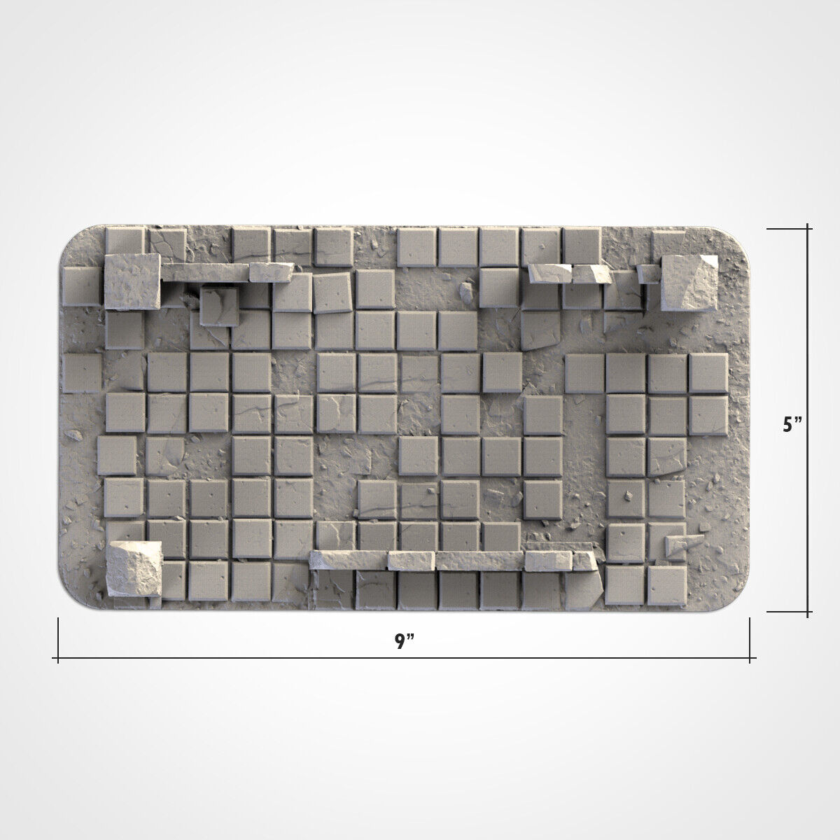 City Ruins - Set 2 WTC compatible competitive tabletop Terrain