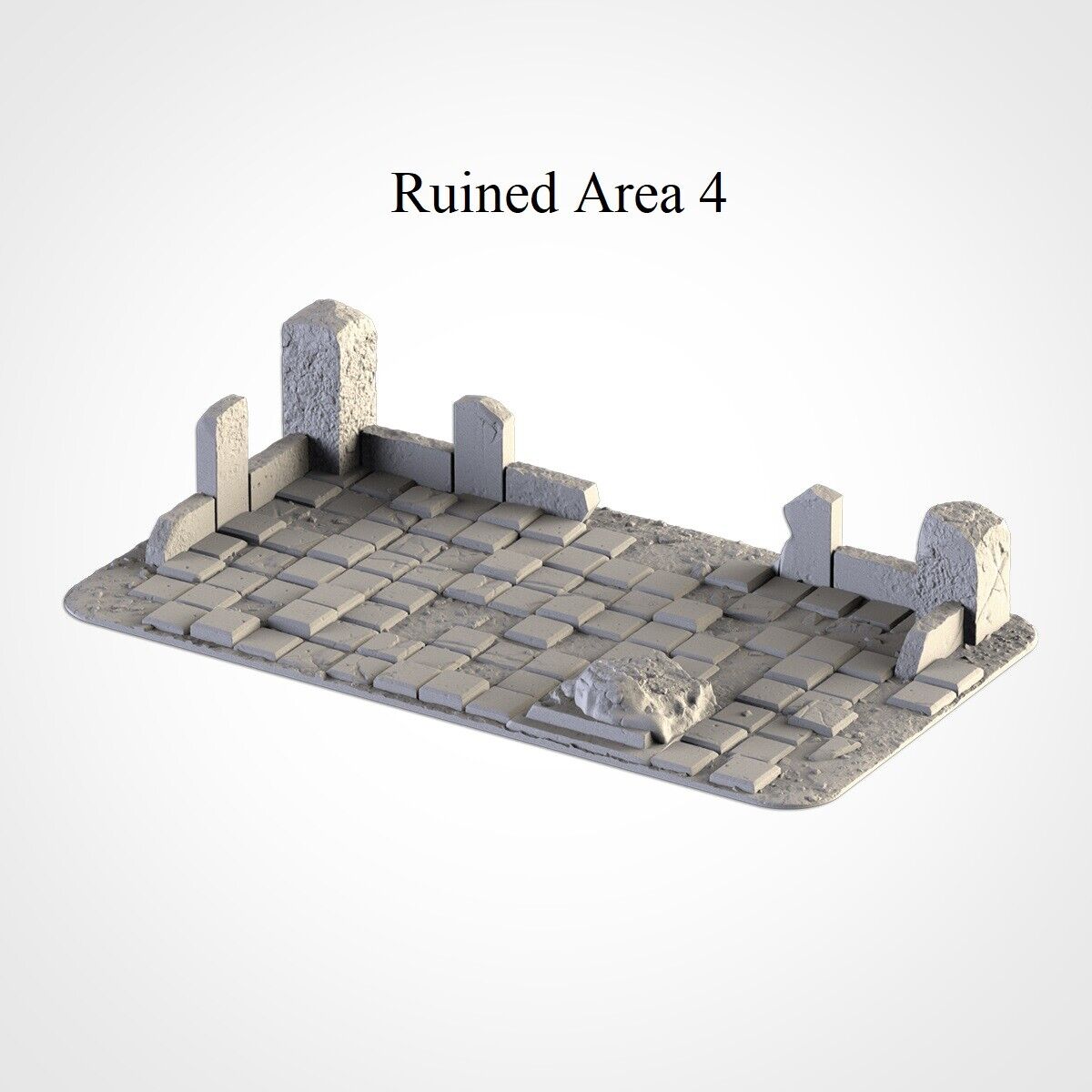 City Ruins - Set 2 WTC compatible competitive tabletop Terrain