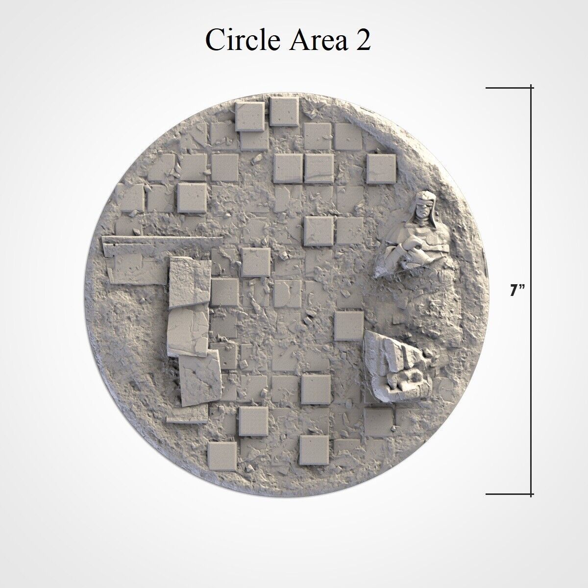 City Ruins - Set 2 WTC compatible competitive tabletop Terrain