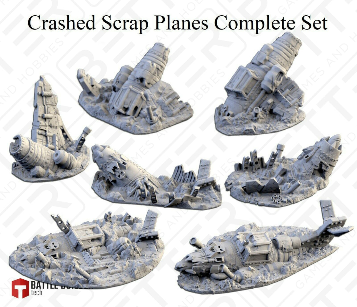 Scrap Plane Wrecks